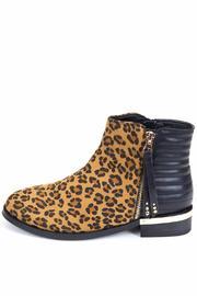  Leopard Flat Bootie