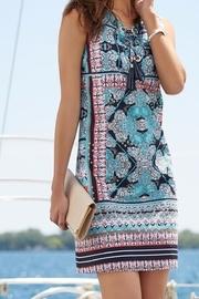  Papaya Studded Dress