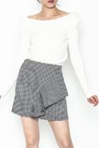  Fur Shoulder Sweatshirt