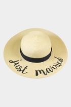  Just Married Hat
