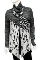  Black & White Top