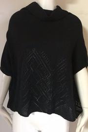  Black Cowl-neck Sweater