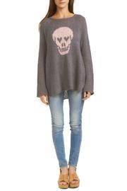  Skull Raglan Top