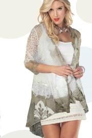  Burnout Open Cardigan