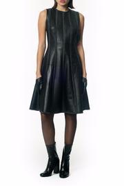  Midi Leather Dress