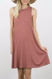 Ribbed Flair Dress