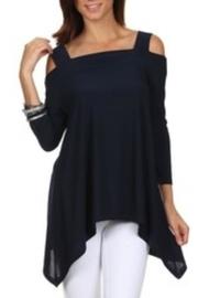  Black Plus-size Tunic