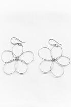  Outlined Flower Earrings