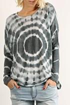  Bullseye Tiedye Top