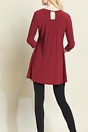  Merlot Peekback Tunic