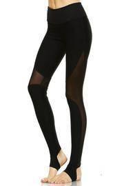  Black Athletic Leggings