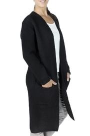  Black Cardigan Coat