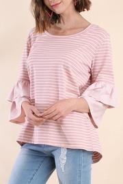 Rose Stripe Top
