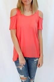  Coral Long Top