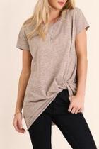  Knotted T Shirt