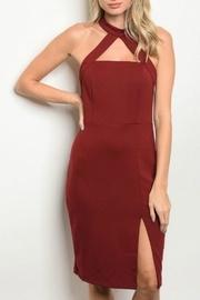 Wine Slit Dress
