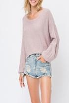  Sweet Lilac Sweater