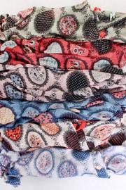  Mix Print Neck Scarf