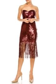  Fringe Sequin Dress