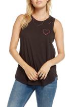  Glitter Heart Tank