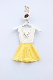  Yellow Necklace Dress