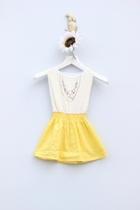  Yellow Necklace Dress