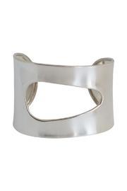  Cutout Silver Cuff