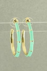  Mint Bamboo Earrings