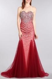  Beaded Red Dress
