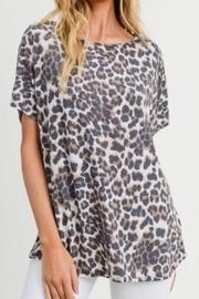  Leopard Crisscross Tee