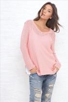  Shirt Tail V-neck
