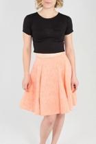 A-line Linen Skirt