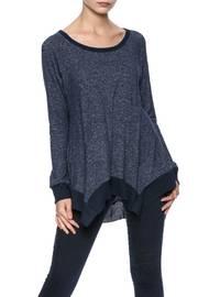 Rib Trim Hacci Top