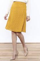  Mustard Raccoon Skirt