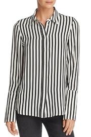  Stripped Silk Blouse