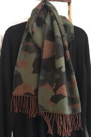  Camoflauge Fringe Scarf