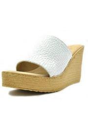 Italian Leather Wedge