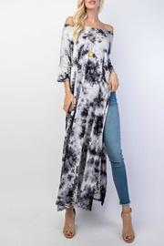  Tie-dye Slit Tunic