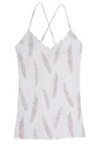  Feather Print Camisole