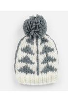  Blake Gray Triangle Knit Hat
