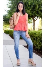  Bright Eyelet Cami