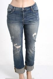  Straight Cuffed Jeans