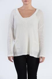  V-neck Pocket Sweater