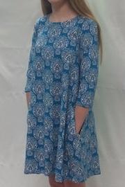  3/4sleeve Swing Dress