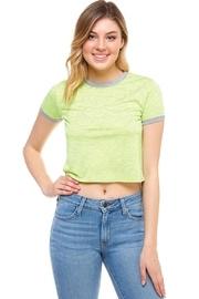 Cropped Neon Shirt