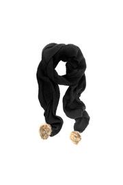  Faux Fur Pom Pom Scarf