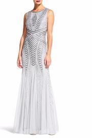  Silver Beaded Gown