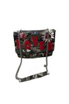  Military Canvas Novelty Patch Chain Bag