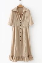  Linen Casual Dress