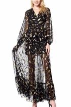  Gold Leaf Dress
